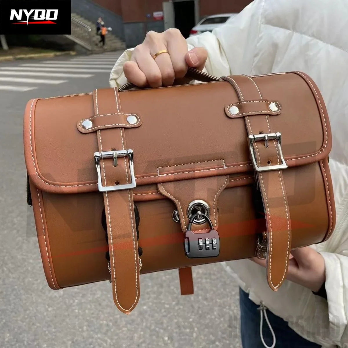 Motorcycle Bags & Luggage Motorcycle Saddle Bags Side Tool Luggage Storage Bag Waterproof Electric Bike Trunk Travel Luggage