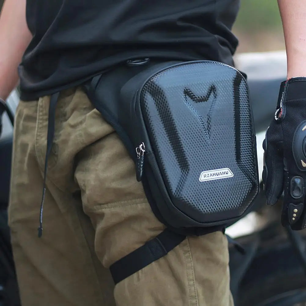 Motorcycle Bag Waterproof Motor Drop Waist Leg Bag Thigh Belt Bag Motorbike Saddle Side Bags Mobile Phone Purse Fanny Pack Bags