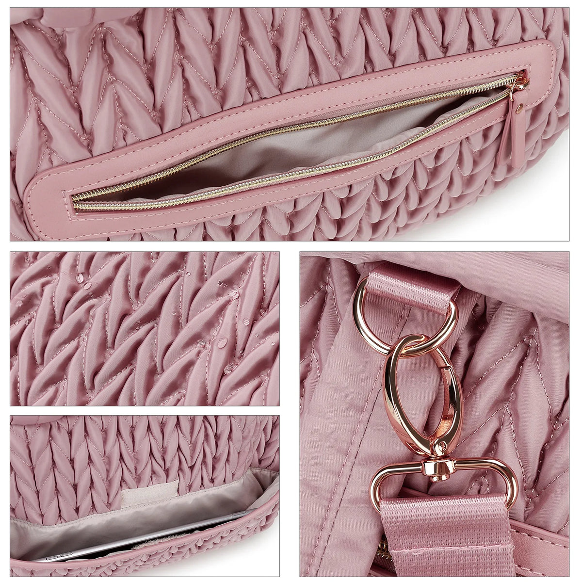 New Diaper Bags Hand-held Single Shoulder Baby Mommy Bags Large Capacity Waterproof Insulation Milk Bottle Mother and Baby Bag