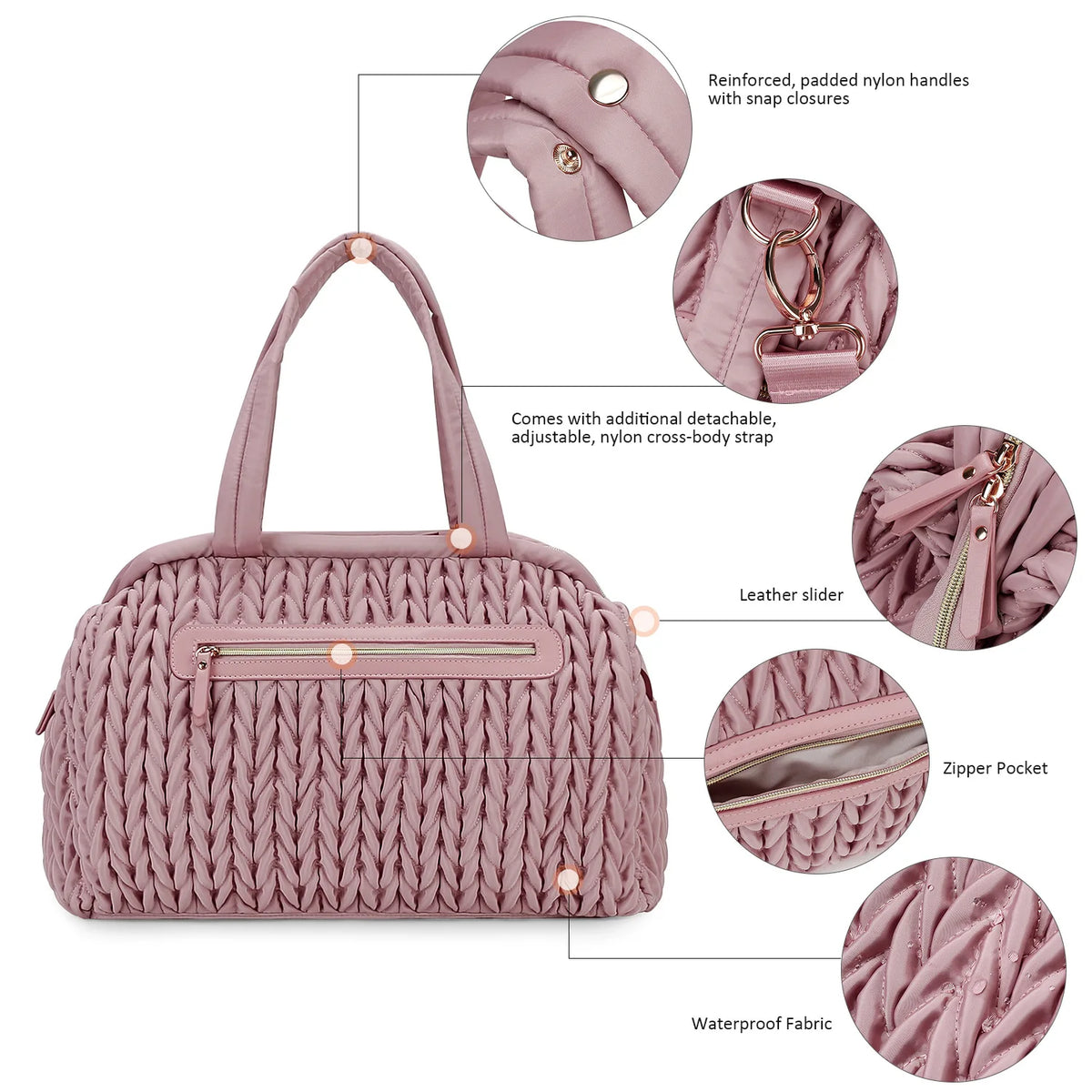 New Diaper Bags Hand-held Single Shoulder Baby Mommy Bags Large Capacity Waterproof Insulation Milk Bottle Mother and Baby Bag