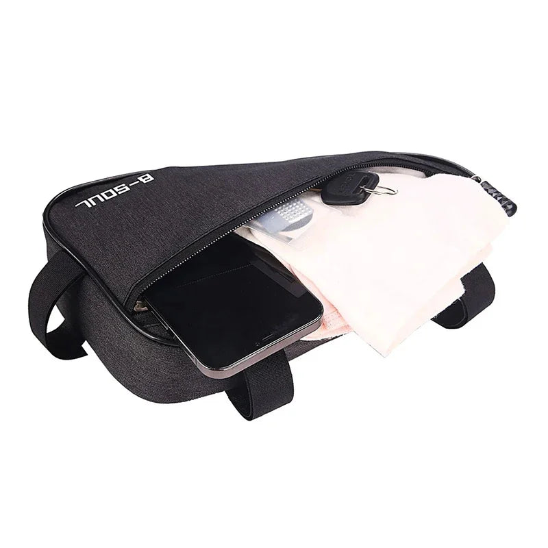 Bicycle Triangle Bag Bike Front Tube Frame Saddle Storage Bags MTB Cycling Pouch Durable Bike Versatile Bag Bicycle Accessories