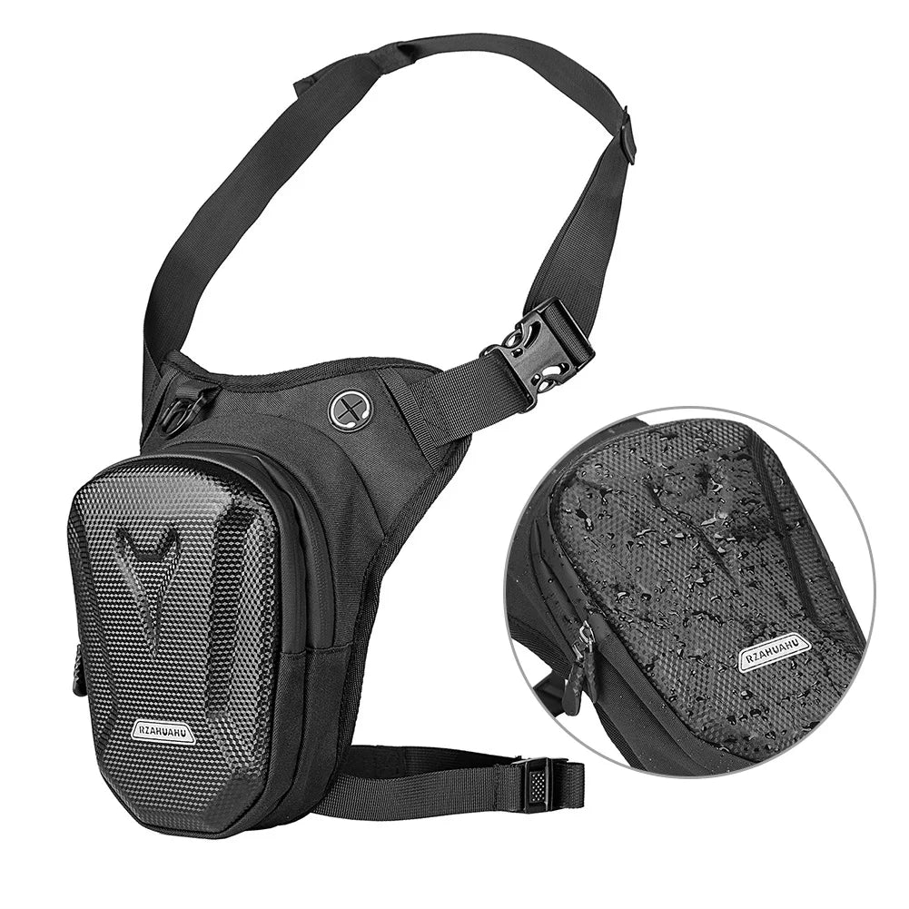 Motorcycle Bag Waterproof Motor Drop Waist Leg Bag Thigh Belt Bag Motorbike Saddle Side Bags Mobile Phone Purse Fanny Pack Bags
