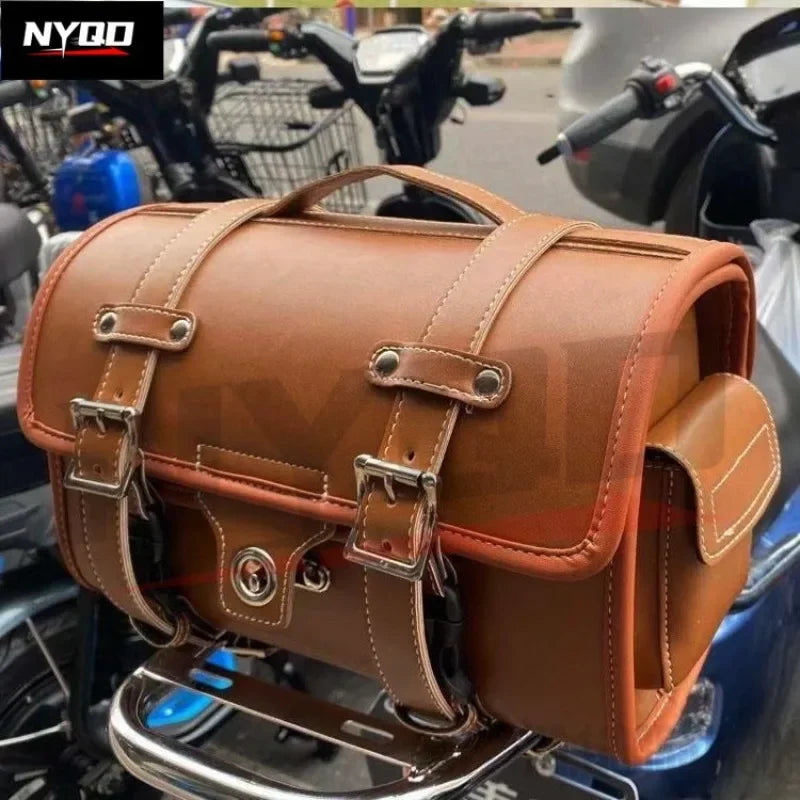 Motorcycle Bags & Luggage Motorcycle Saddle Bags Side Tool Luggage Storage Bag Waterproof Electric Bike Trunk Travel Luggage
