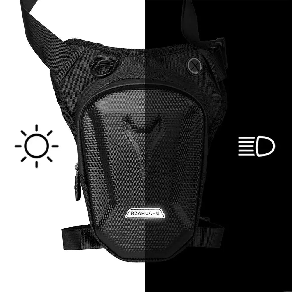 Motorcycle Bag Waterproof Motor Drop Waist Leg Bag Thigh Belt Bag Motorbike Saddle Side Bags Mobile Phone Purse Fanny Pack Bags