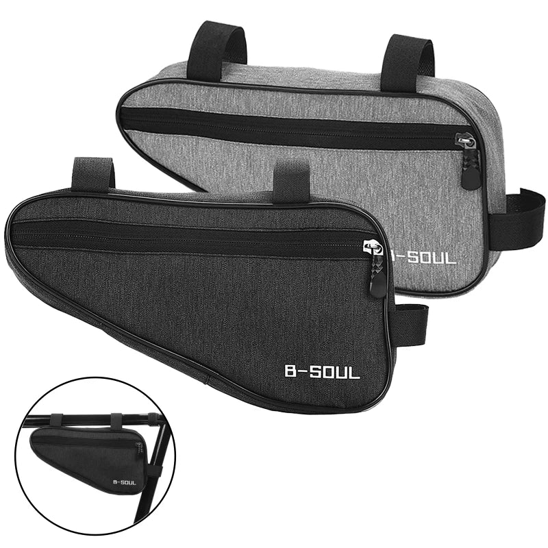 Bicycle Triangle Bag Bike Front Tube Frame Saddle Storage Bags MTB Cycling Pouch Durable Bike Versatile Bag Bicycle Accessories