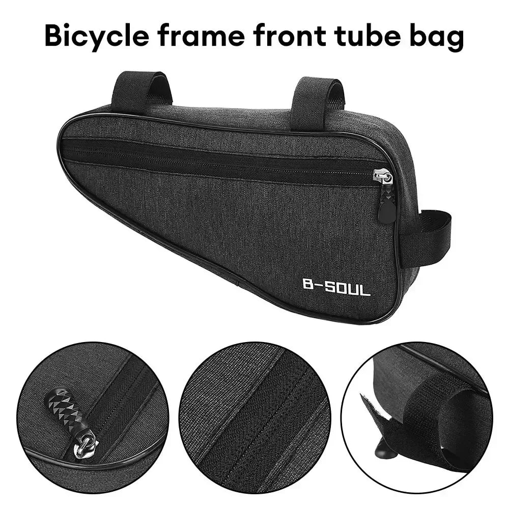 Bicycle Triangle Bag Bike Front Tube Frame Saddle Storage Bags MTB Cycling Pouch Durable Bike Versatile Bag Bicycle Accessories