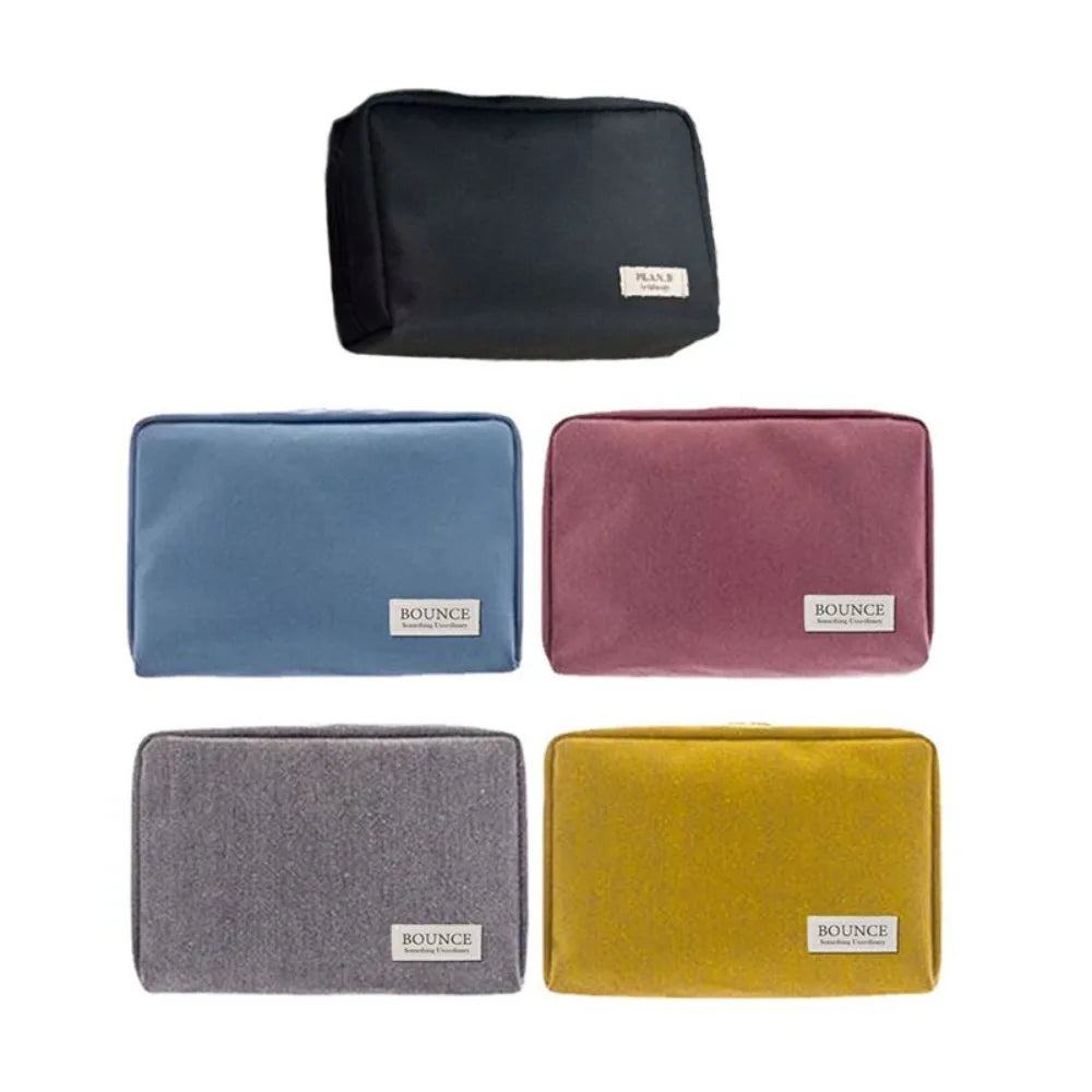 Bankbook Bag Financial Management Digital Storage Bag Cosmetic Bag Bill Certificate Seal Bag Waterproof
