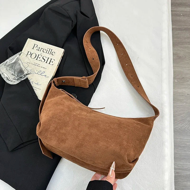 Small Designer Women's Black Bag Simple Retro Crossbody Bags Luxury Pu Leather Female Handbags Pure Color Bucket Shoulder Bags