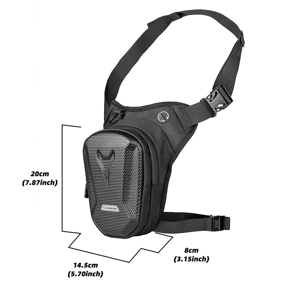 Motorcycle Bag Waterproof Motor Drop Waist Leg Bag Thigh Belt Bag Motorbike Saddle Side Bags Mobile Phone Purse Fanny Pack Bags