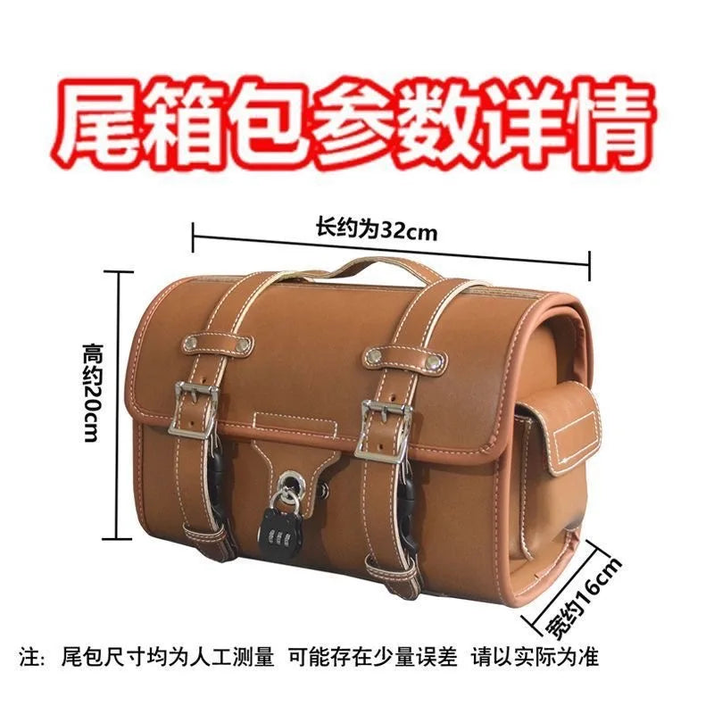 Motorcycle Bags & Luggage Motorcycle Saddle Bags Side Tool Luggage Storage Bag Waterproof Electric Bike Trunk Travel Luggage