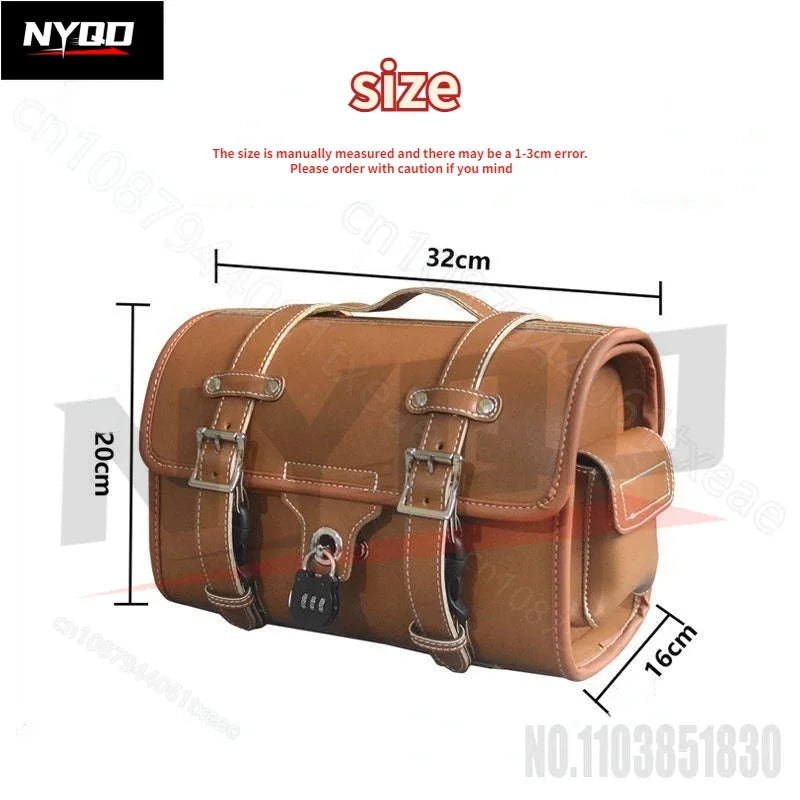 Motorcycle Bags & Luggage Motorcycle Saddle Bags Side Tool Luggage Storage Bag Waterproof Electric Bike Trunk Travel Luggage