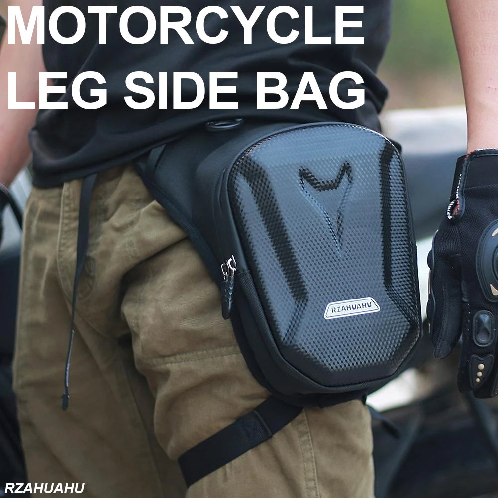 Motorcycle Bag Waterproof Motor Drop Waist Leg Bag Thigh Belt Bag Motorbike Saddle Side Bags Mobile Phone Purse Fanny Pack Bags