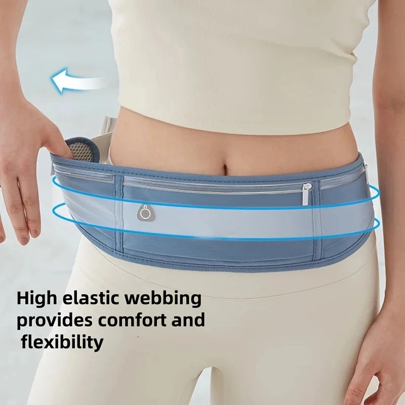 Lightweight Running Waist Bag Casual Belt Cycling Waist Pack Mobile Phone Bag Waterproof Gym Bags Sports Belt Hidden Fitness Bag
