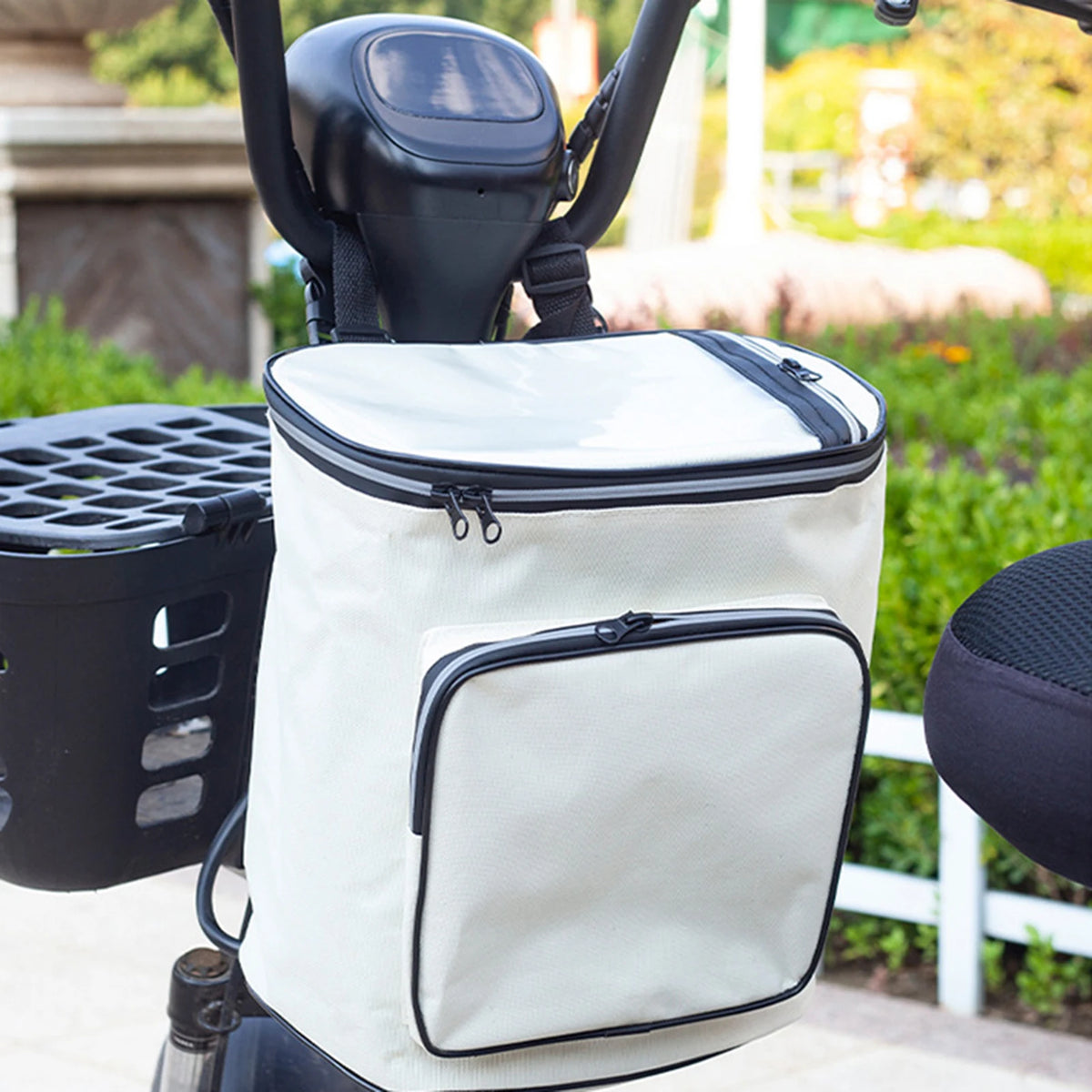Bicycle Front Handlebar Bags Large Bicycle Front Storage Pouch Bike Bags Suitable for Mountain Road Bikes
