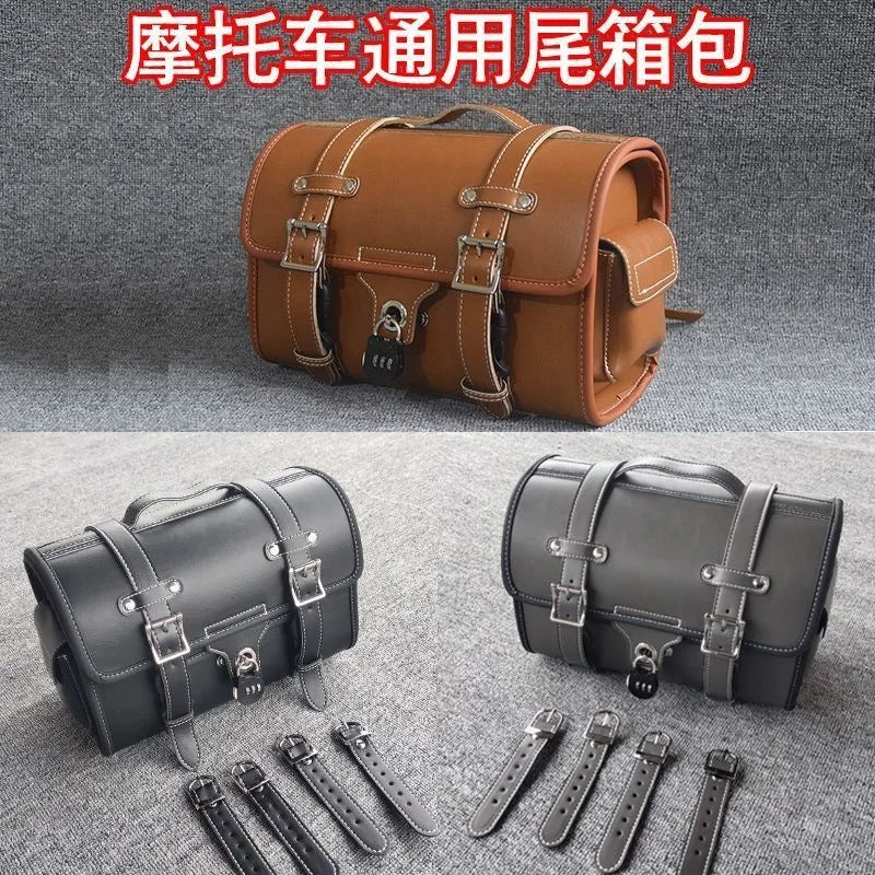 Motorcycle Bags & Luggage Motorcycle Saddle Bags Side Tool Luggage Storage Bag Waterproof Electric Bike Trunk Travel Luggage